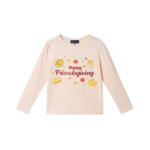 Andy & Evan Girls  Friendsgiving T-Shirt, Pink